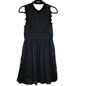 Corey Lynn Calter Black Sleeveless Fit/Flare Cocktail Party Dress